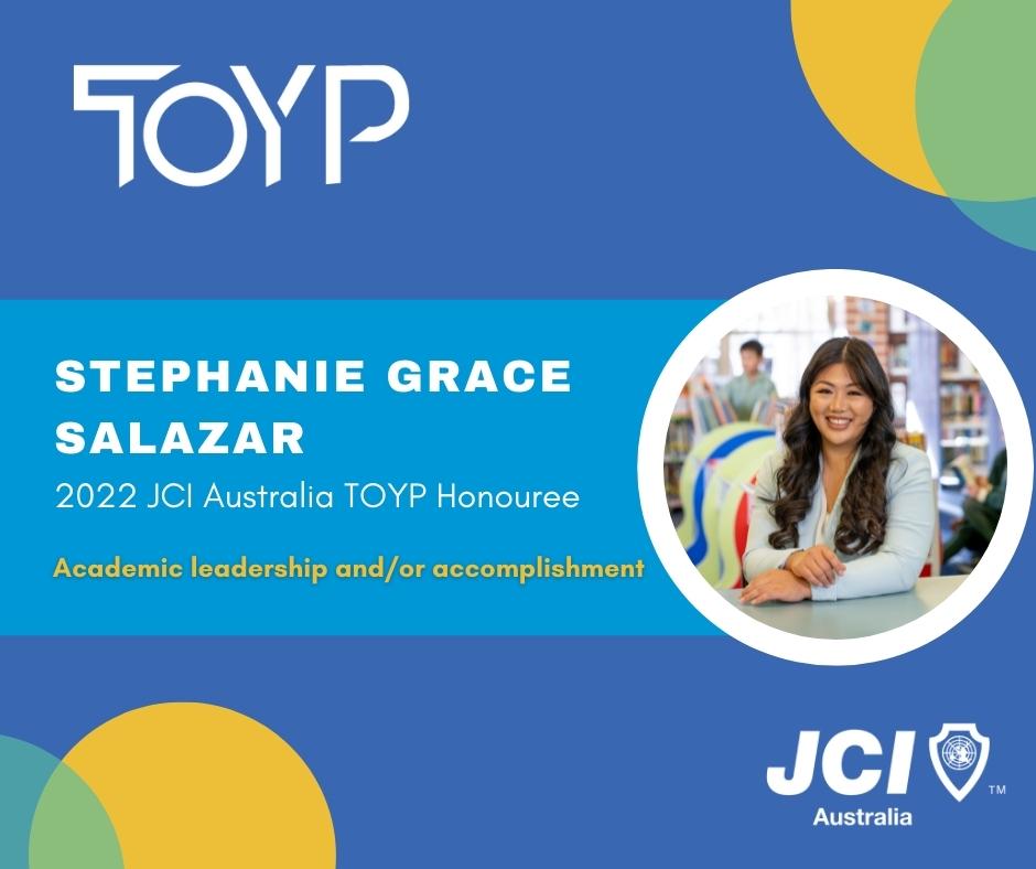 2022 JCIA TOYP Stephanie Salazar